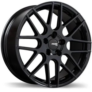 Fast Wheels – FC12 – Black – 18″x8″ 35mm – All weather Wheels – FC12A-1880-80BE+35C726